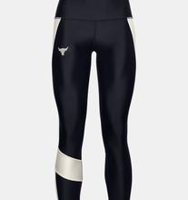 Under Armour Black Project Rock HeatGear 7/8 Leggings For Women 1359259-001