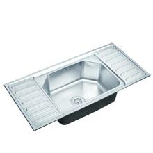 10048B One Bowl with Double Plate Kitchen Sinks