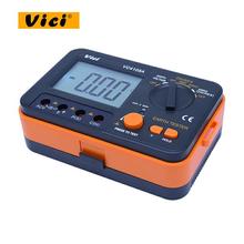 Vici 0-200V 0-2000ohm LCD Display Digital Earth Ground Resistance Tester Earth Voltage Ohm Megger meter VC4105A