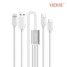 VIDVIE 3 in 1 Fast Charging Cable CB413