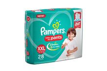 Pampers Pant Style Diapers - 28 Pcs - Size XXL