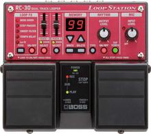 BOSS RC-30 Phrase Looper Pedal - Black/Red