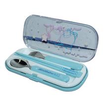 Blue Spoon And Fork Set For Kids