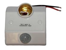 2 Wire PIR Motion Sensor Lamp Holder