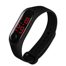 M3 Fashionable Design LED Digital Display Wrist Watch Sports Bracelet - Red