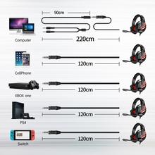 PLEXTONE G700 Super Lightweight Gaming Gear EXTRA BASS Noise Isolation 3.5mm Audio jack Gaming Headset Earphones Stereo Gamer Headphones With Mic For Smartphone PC XBOX PS4