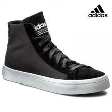 Adidas Black Courtvantage Mid Sports Sneakers For Women - S76496