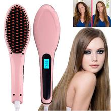 Hair Straightener Comb With LED Display