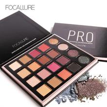 FOCALLURE New 20 Colors Matte&Electric Pro Eyeshadow Shimmer