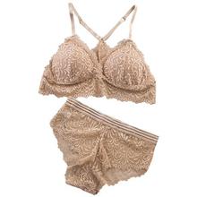 Sexy Lace Bra Sets Women Seamless Embroidery Bralette