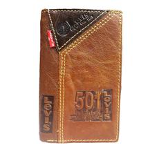 Levi's Leather Wallet Without Chain Outside For Men