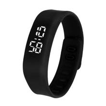 FashionieStore Ladies wristwatch LED Sports Running Watch Date Rubber Bracelet Digital Wrist Watchch BK