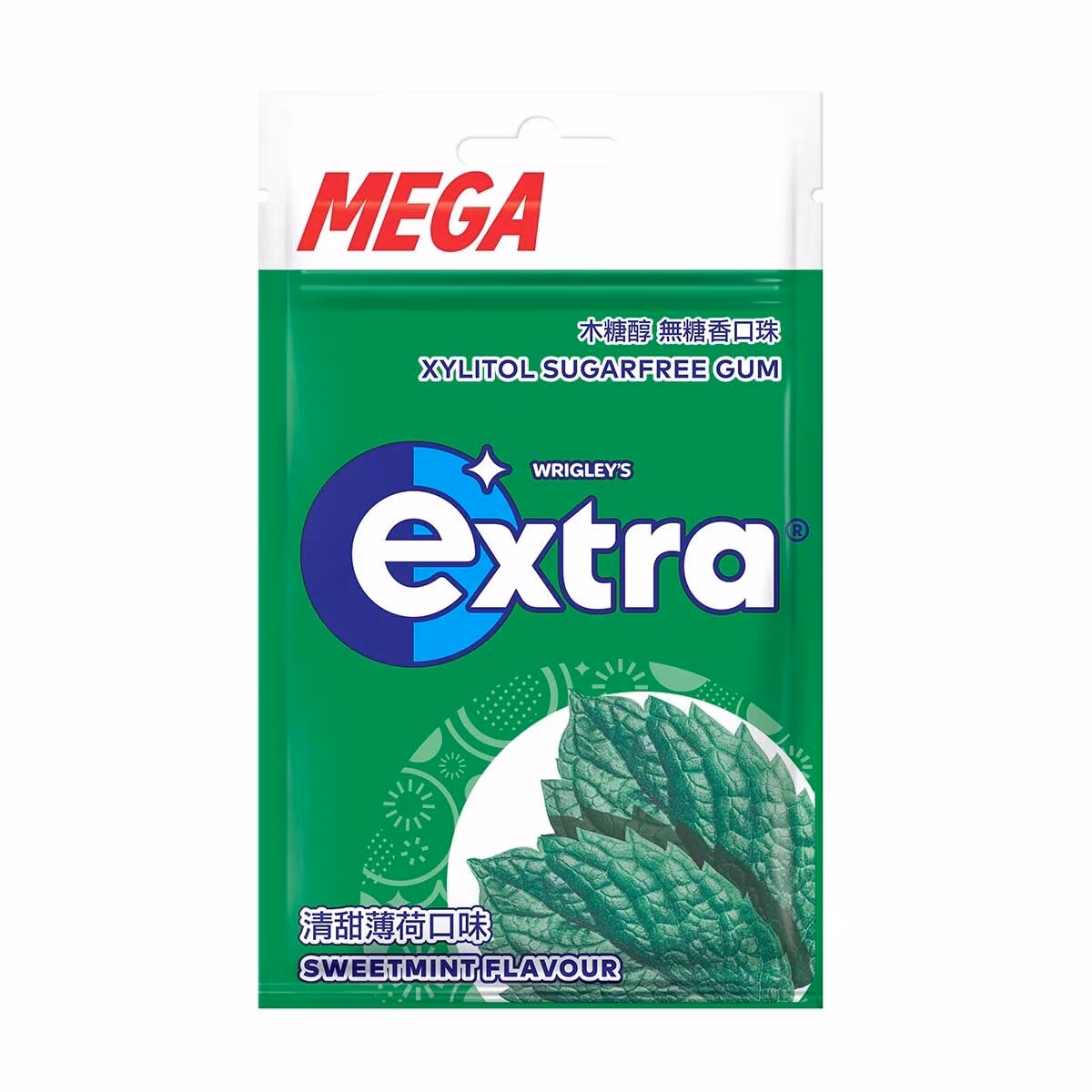 益達曬駱駝無糖香口珠 清甜薄荷54粒