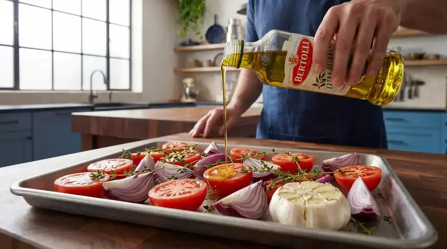 Recipe section image for Zelf geroosterde tomatensoep met tijm maken