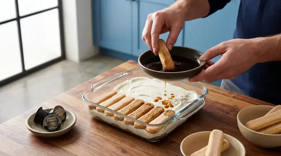 Recipe section image for Tiramisu met een snufje kaneel