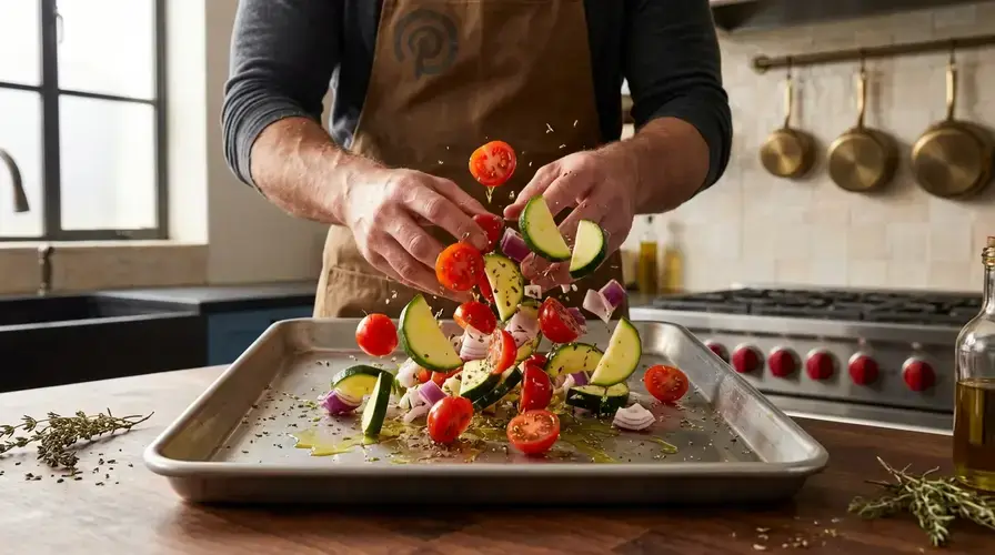 Recipe section image for Mediterrane ovenschotel met kabeljauw en cherrytomaatjes