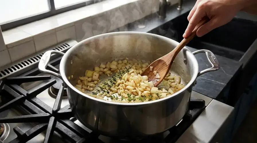 Recipe section image for Romige soep van knolselderij en appel