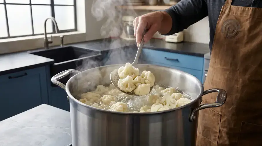 Recipe section image for Ovenschotel met bloemkool en kerriesaus