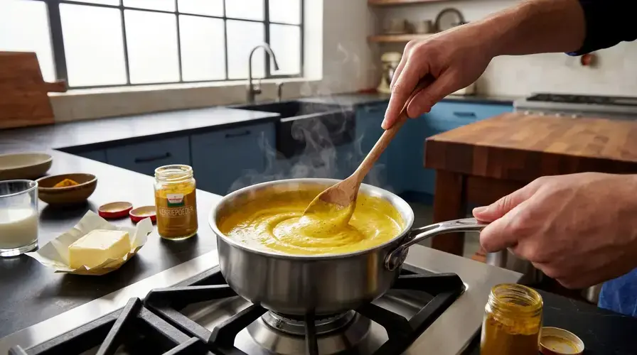 Recipe section image for Ovenschotel met bloemkool en kerriesaus