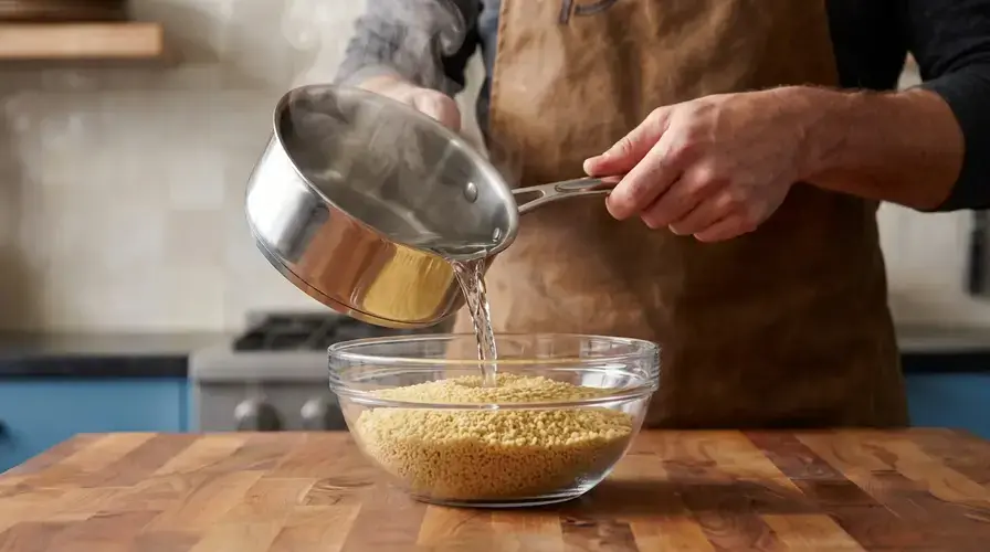 Recipe section image for Makkelijke bowl met volkoren couscous en feta