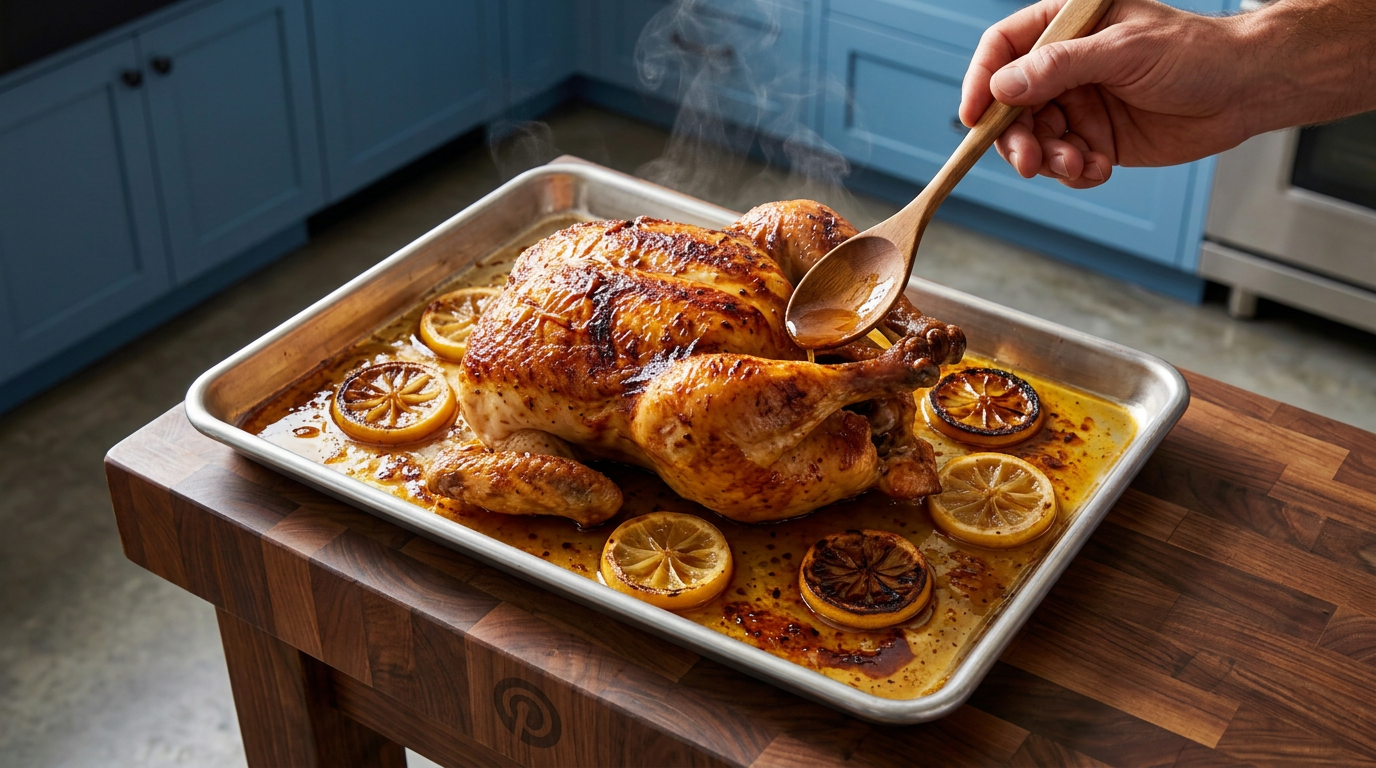 Recipe section image for Kipdrumsticks uit de oven met citroen en rozemarijn