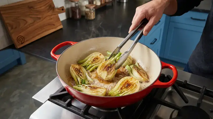Recipe section image for Gestoofde Venkel met Sinaasappel en Tijm