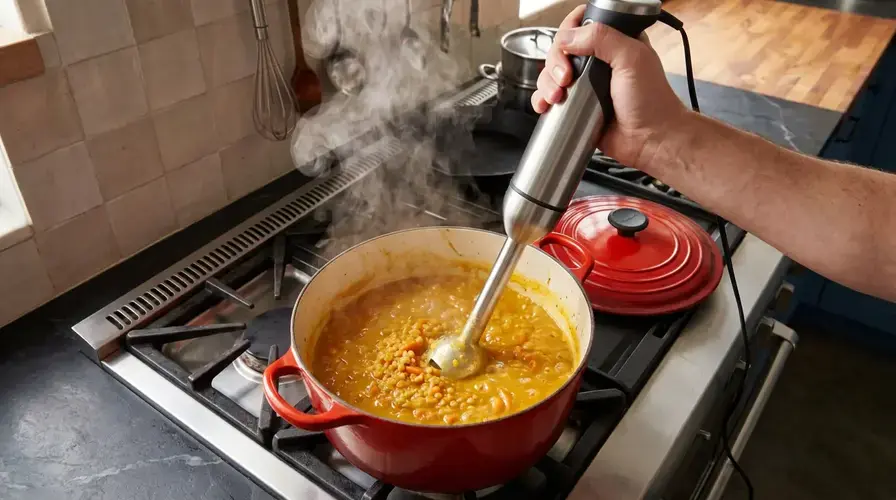 Recipe section image for Verwarmende Linzensoep met Wortel en Komijn