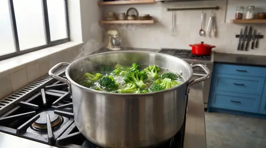 Recipe section image for Romige broccoli-spinaziesoep vol vitaminen