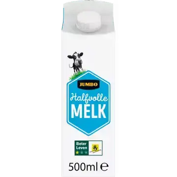 Afbeelding 2 van Jumbo Halfvolle Melk 500ML