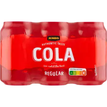 Afbeelding 2 van Jumbo Cola Regular 6 x 330 ml