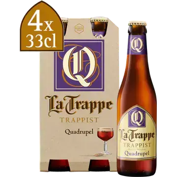 La Trappe - Quadrupel - 4 x 330ML