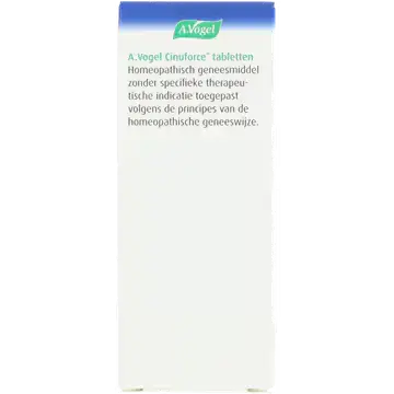 Afbeelding 2 van Cinuforce tabletten 260 mg, 80 tabletten