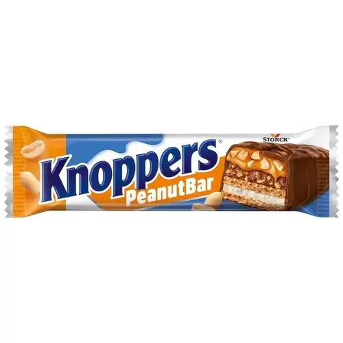 Knoppers peanut bar single