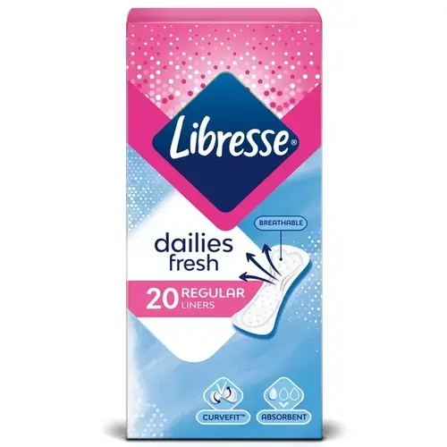 Image 2 of Libresse regular panty liners