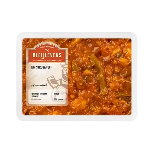 Bleijlevens kip stroganoff