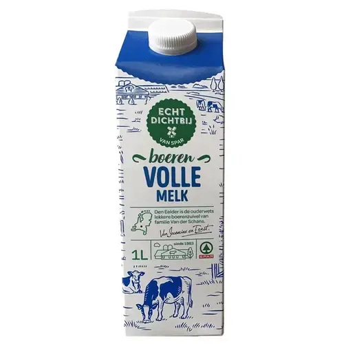 Spar melk vol