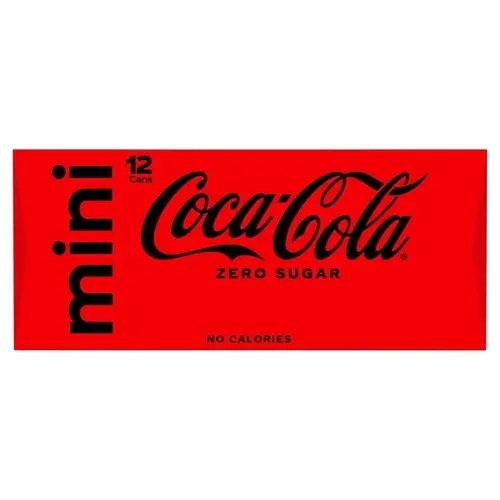 Coca Cola zero 12-pack 150 ml