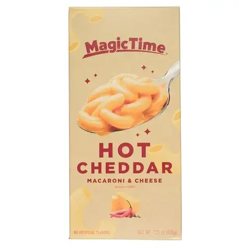 Magic Time mac & cheese spicy