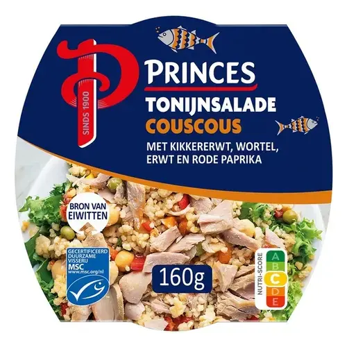 Princes tonijnsalade couscous
