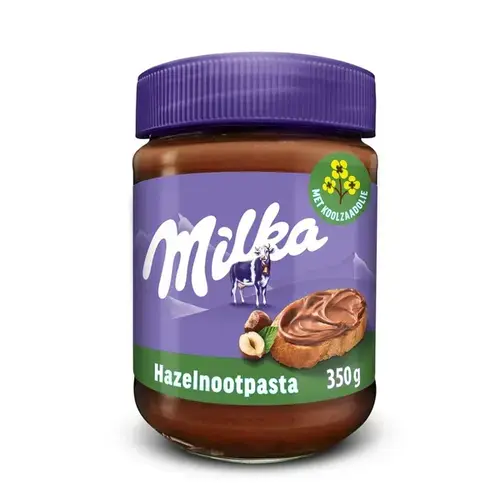 Milka hazelnootpasta