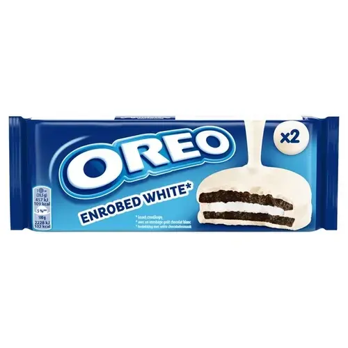 Oreo covered white