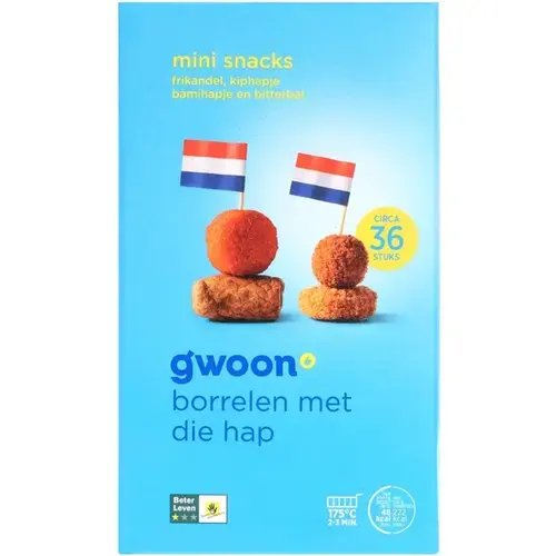 g'woon mini snacks
