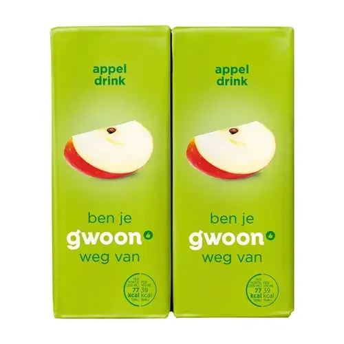 Afbeelding 2 van g'woon appelsap
