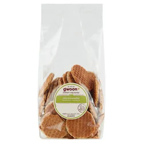 g'woon mini stroopwafels