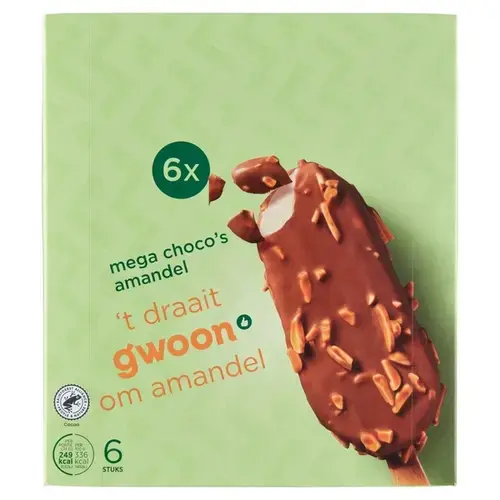 g'woon mega choco amandel