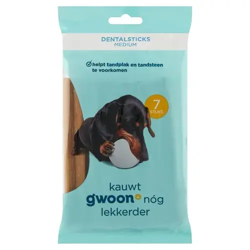 g'woon dental sticks medium
