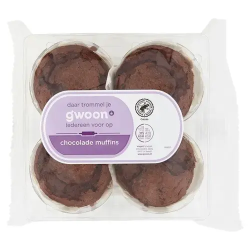g'woon muffin chocolade