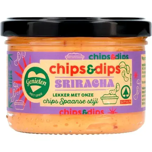 Spar chipsdip sriracha
