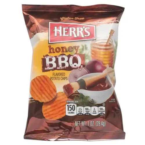 Afbeelding 2 van Herr's Honey BBQ chips