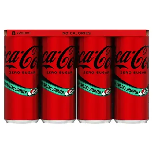 Coca Cola zero blik multipack